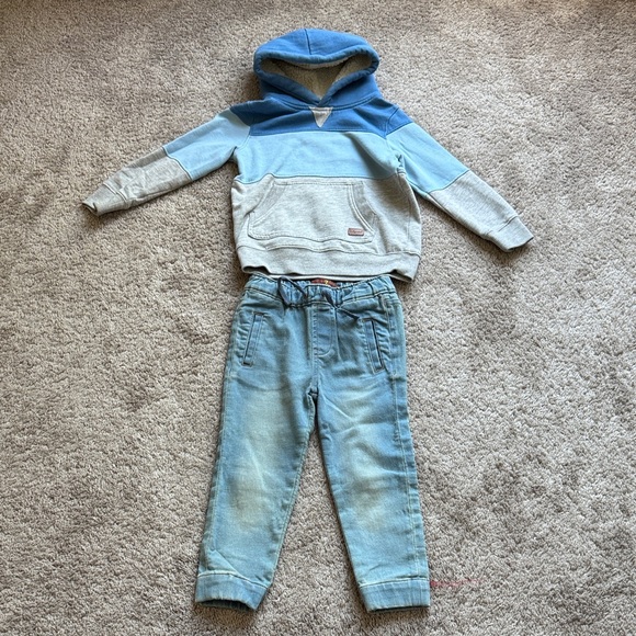 7 For All Mankind Light Blue Kids Jeans - Picture 1 of 3